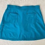 Kuhl Women's Mova Blue Cargo Outdoor Hiking Skort Skirt Size Large Photo 7