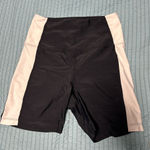 PacSun  Black and White Bike Shorts Photo 0