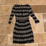 Tart Collections Modal XS Black White Ruched Dress Photo 6