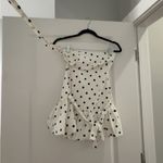 Peppermayo  Black and White One-Shoulder Dress Photo 1