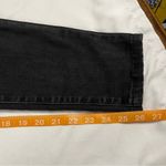 Levi's Levi Women size 28 Curvy Skinny Black Denim Distressed Jean Zip Fly Hemmed Photo 4