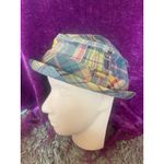 American Eagle Vintage Madras Plaid Hat Size S/M PREPPY VACATION TRAVEL Photo 1