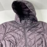 32 Degrees Heat Purple Hooded Puffer Jacket Photo 1