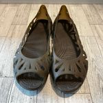 Crocs Adrina Flats Bronze Jelly Slip Photo 1