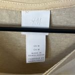 H&M  Front Tie Knot Top Shirt Med Crop Baby Tee Basic Womens Short Sleeve Photo 2