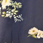 Baltic Born  Karalie Maxi Dress in Navy Blue Floral Size S NWOT FLAWED Photo 13