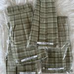 The Comfy And Ready Plaid Skorts In Mint Green Size XS Photo 9
