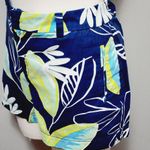 Stylus blue tropical print shorts size 12 Photo 2