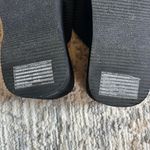 No Boundaries  Women's Mid-Heel Platform Wedge Black Flip-Flop Sandals Size 8 Photo 4