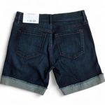 Loft NWT Ann Taylor Women's Blue Denim Cuffed Jean Shorts Size 26 Photo 1