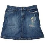 Disney Tinkerbell Denim Jean Mini Skirt 10 Photo 0