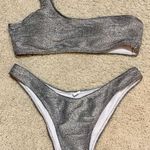 Metallic Silver Bikini Size M Photo 0