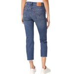 Levi's Levi’s Wedgie Skinny Raw Hem Crop Sz 30 Photo 1