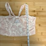 SheIn Size Extra Small XS Women's Teen Girl Pink and White Patterned Top Photo 4