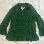 Juicy Couture  Cashmere Wool Y2K Green Sweater Photo 9