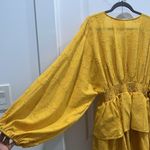 Tularosa Revolve  Marvista Long Sleeve Mini Dress in Marigold Sz L Photo 8