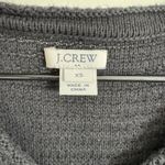 J.Crew  Black Crochet Fringe Sweater Midi Dress Size XS Photo 3