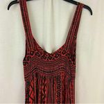 Earthbound Trading Company Bohemian Tribal Tank Smocked Maxi Dress Women’s Small Photo 4