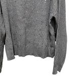 Alfani  Sequin Crewneck Sweater Grey Women’s Size Large Photo 4