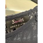Bardot  Lace Pencil Navy Blue Sexy Sheer Top Midi Dress Date Formal Sz 6 Small‎ Photo 1