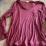 Anthropologie Anthro postmark oversized high slit tunic small Photo 1