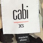 CAbi  Sleeveless Blouse Womens Size XS Abstract Animal Print Modern Chic Photo 3