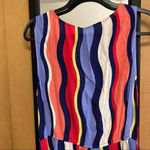 Anthropologie PLENTY BY TRACY REESE Daphne Wrap Dress Striped Maxi Colorful Large Photo 9
