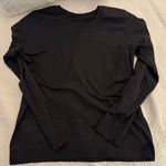 Lululemon Swiftly Relaxed Long-Sleeve Shirt - Hip Length in Black Photo 1