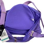 California Waves NWT Shimmery Metallic Bandeau Bikini Top Purple Plus Size 12 Photo 6