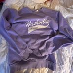 Love Shack Fancy  purple crewneck   Photo 1