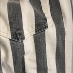 Paige Nellie faded Black Striped Culotte Jeans | Size 29 Photo 8