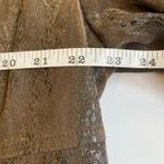 Erin London Women's snake print Jacket size Large Tan Photo 5