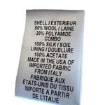 Milly  Wool Blend‎ Tan Ruffled Jacket Sz 6 Photo 6