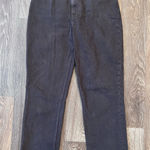 Abercrombie & Fitch Abercrombie & Fitch Curve Love 90s Straight Ultra High Rise Brown Jeans Photo 0