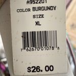 Kohls Burgundy Bow Tie Belt Photo 3