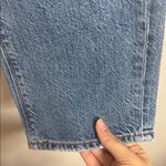 American Eagle Outfitters Tomgirl Light Blue Distressed Rigid Denim Jeans sz 10 Photo 7