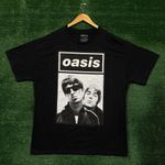 Oasis Noel & Liam Boxed Photo Rock Band T-Shirt Size Extra Large Photo 0