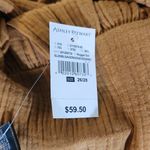 Ashley Stewart  Gold Cotton Gauze Dress NWT Size 26/28 Photo 7