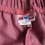 AMERICAN SWEETHEART Women's Size 14 Mauve Elastic Waist Corduroy Pull On Pants Blue Photo 3