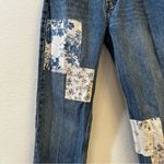 Reformation Cynthia Linen Patch High Rise Jeans Size 26 Photo 5