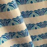 J. McLaughlin  Blue And White Pattern‎ Stripe Tank Dress Size Medium Photo 5