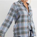 Aerie NWT  Oversized Plaid Flannel Shirt Size Small Photo 0