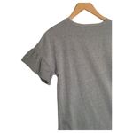 Old Navy  Dress Womens XS Shirt Dress Short Ruffle Sleeve Round Neck Heather Gray Photo 7