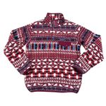 Patagonia Synchilla Fleece Snap-T Pullover Women Kuta Klash Dark Currant Size M Photo 0