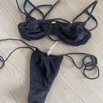 Gooseberry Intimates Black Bikini NEW Photo 0