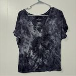 American Eagle cinched tie dye top Photo 0