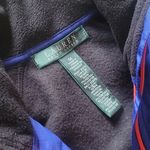 Ralph Lauren Lauren  Blue/Black Puffer Full Zip Fleece SIZE M Photo 1