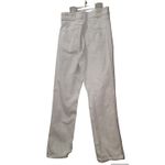 H&M  White Distressed Jeans Ripped Knee‎ Casual Denim Pants Size 2 Photo 1