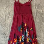 Old Navy  Purple Tropical Floral Print Fit & Flare Summer Sundress Size Small Photo 7