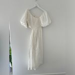 Free People  Kalina White Midi Dress S Photo 5